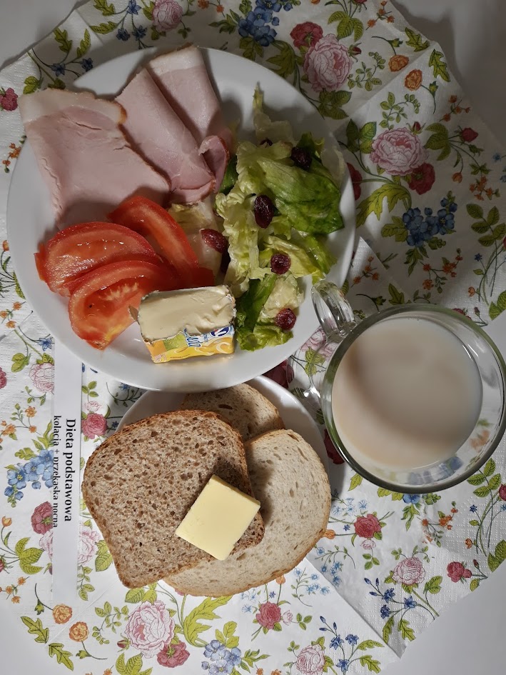 Kolacja + przekąska dieta podstawowa