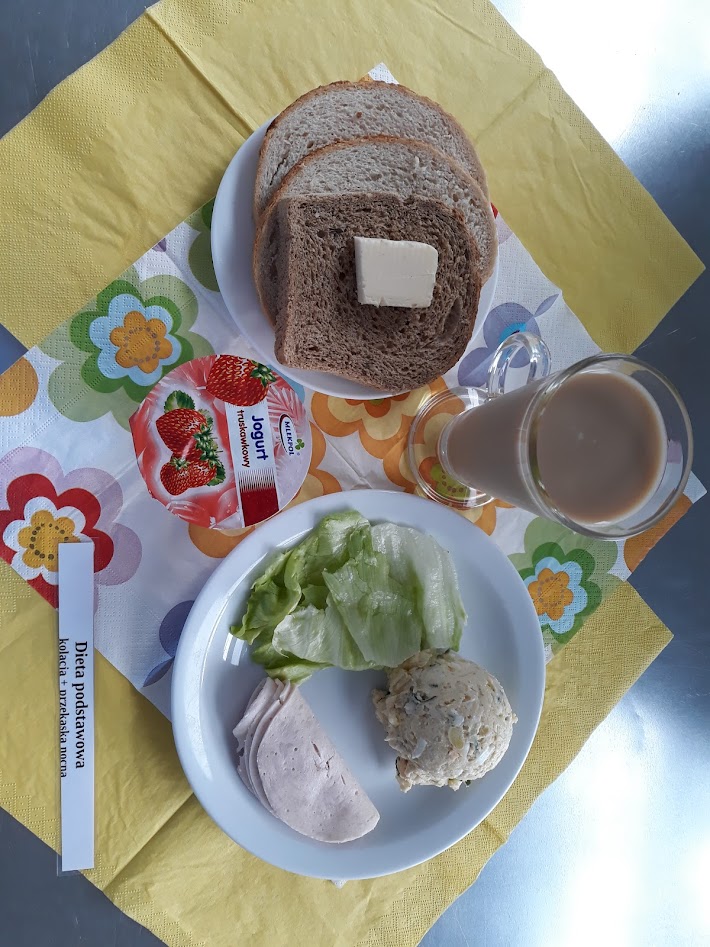 Kolacja + przekąska dieta podstawowa