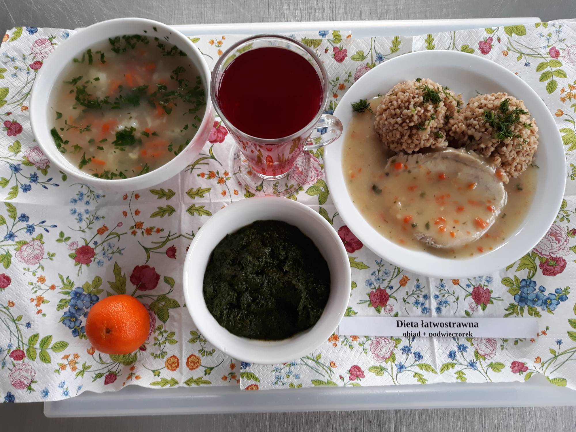 Obiad dieta łatwostrawna