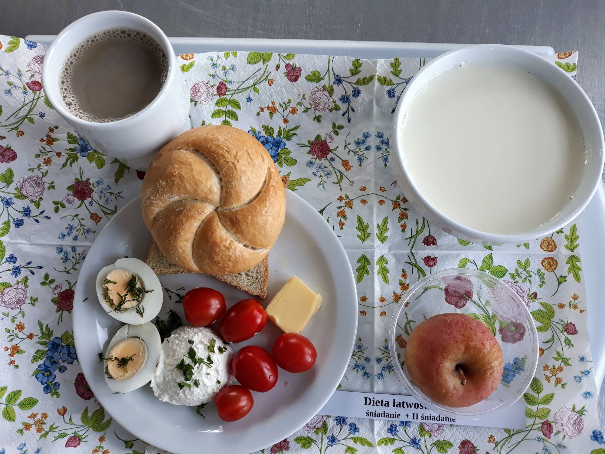 Śniadanie dieta łatwostrawna