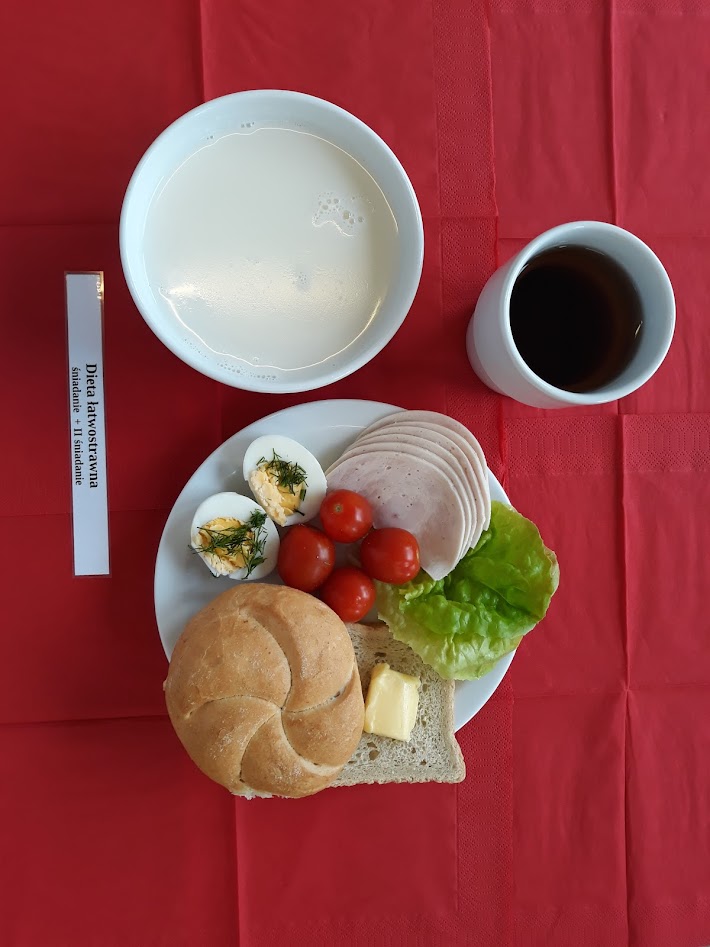 Śniadanie dieta łatwostrawna