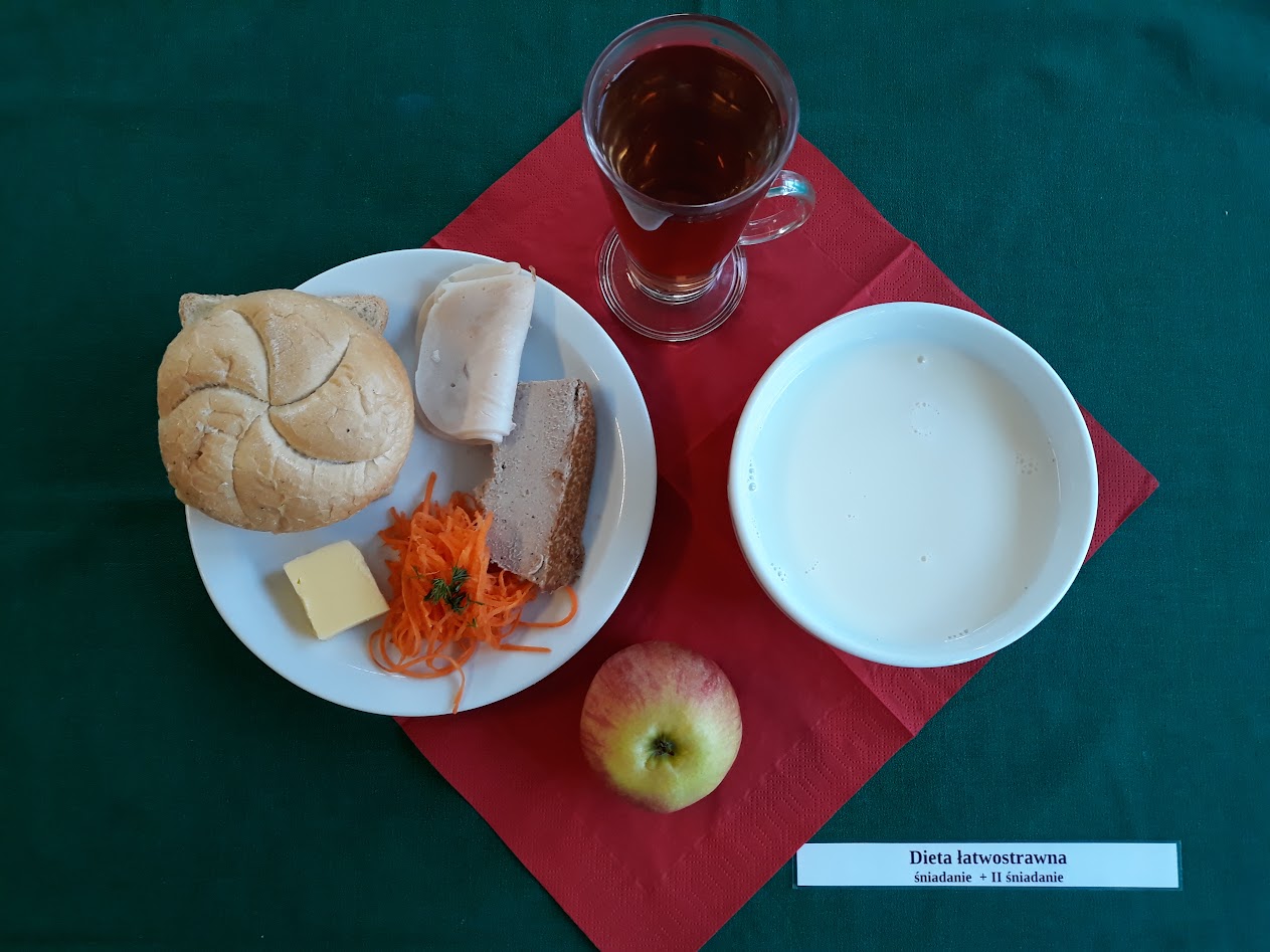 Śniadanie dieta łatwostrawna