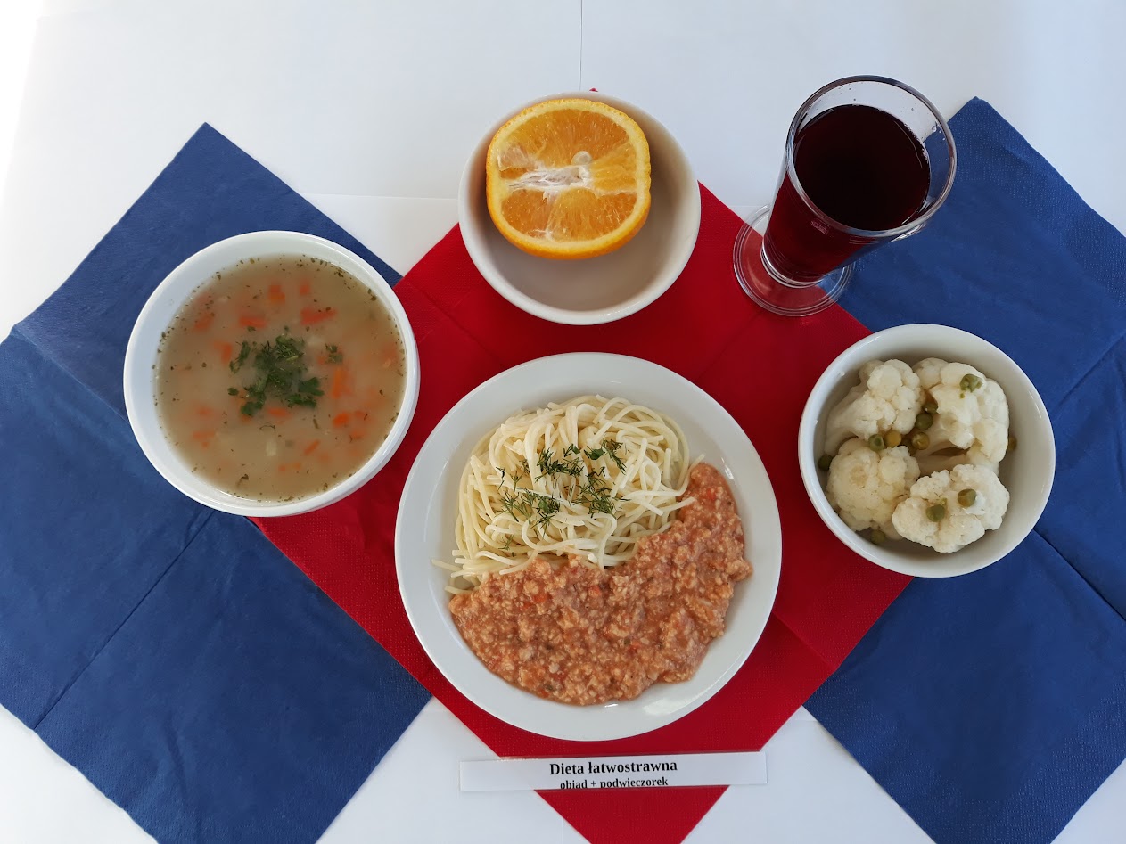 Obiad dieta łatwostrawna