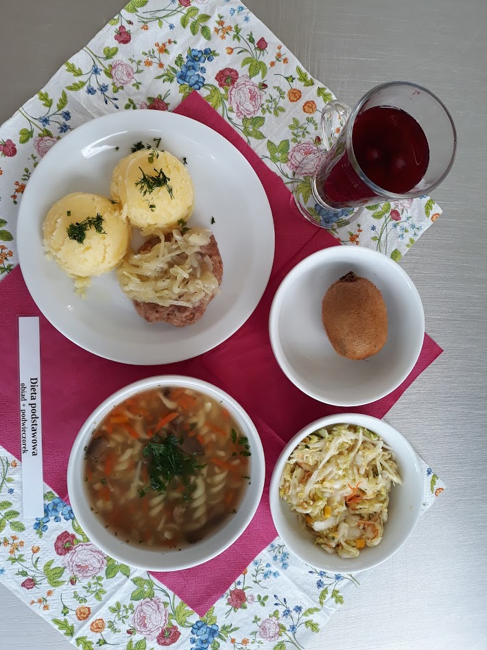 Obiad dieta podstawowa