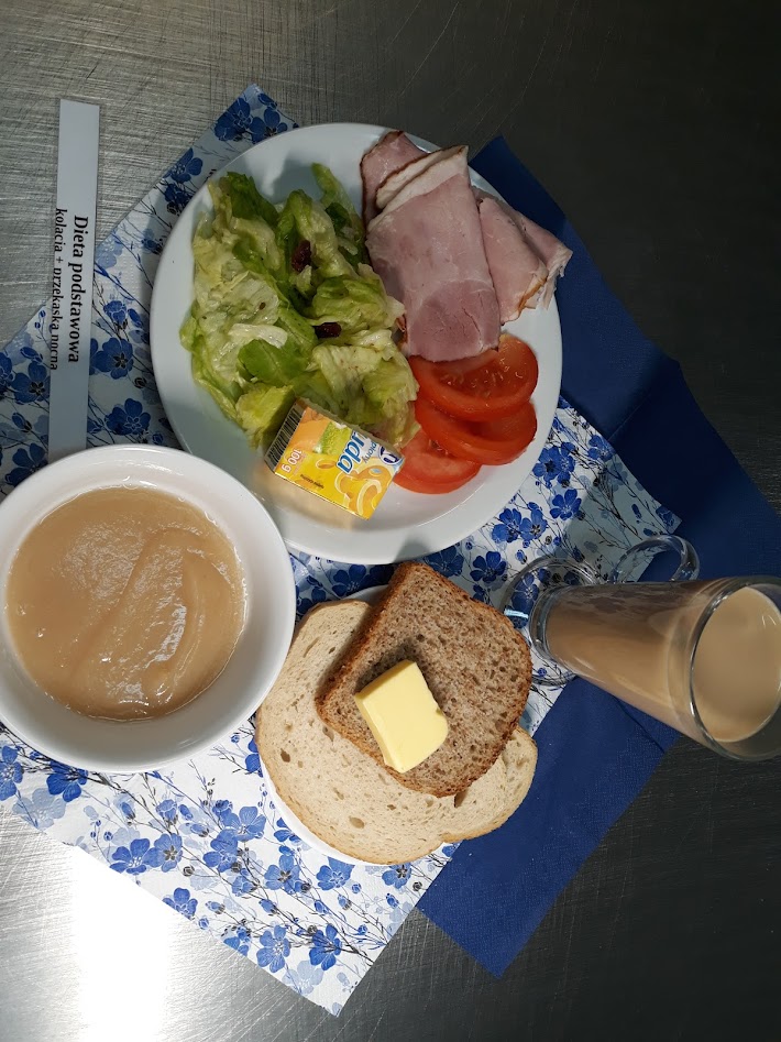 Kolacja + przekąska dieta podstawowa