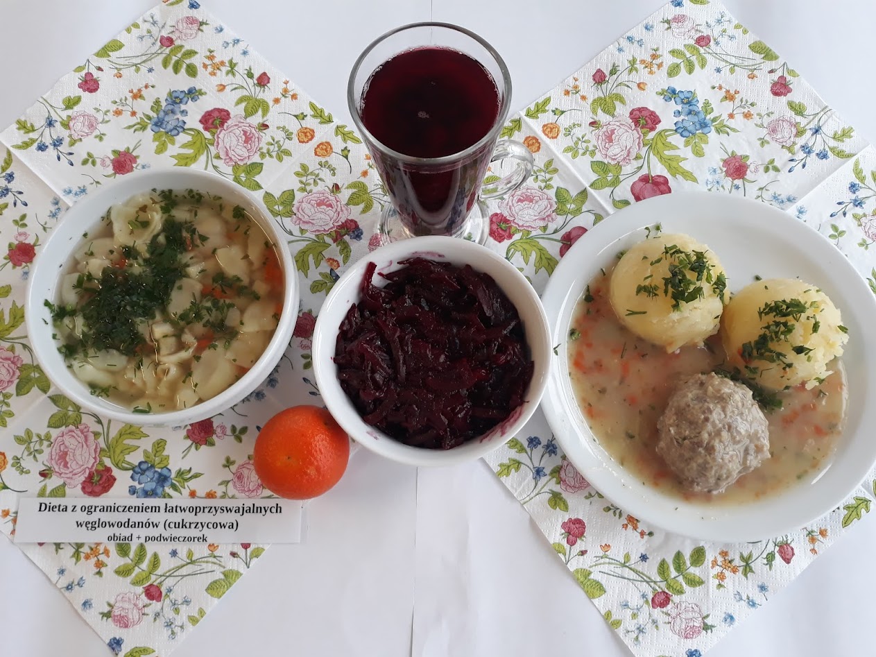 Obiad dieta cukrzycowa