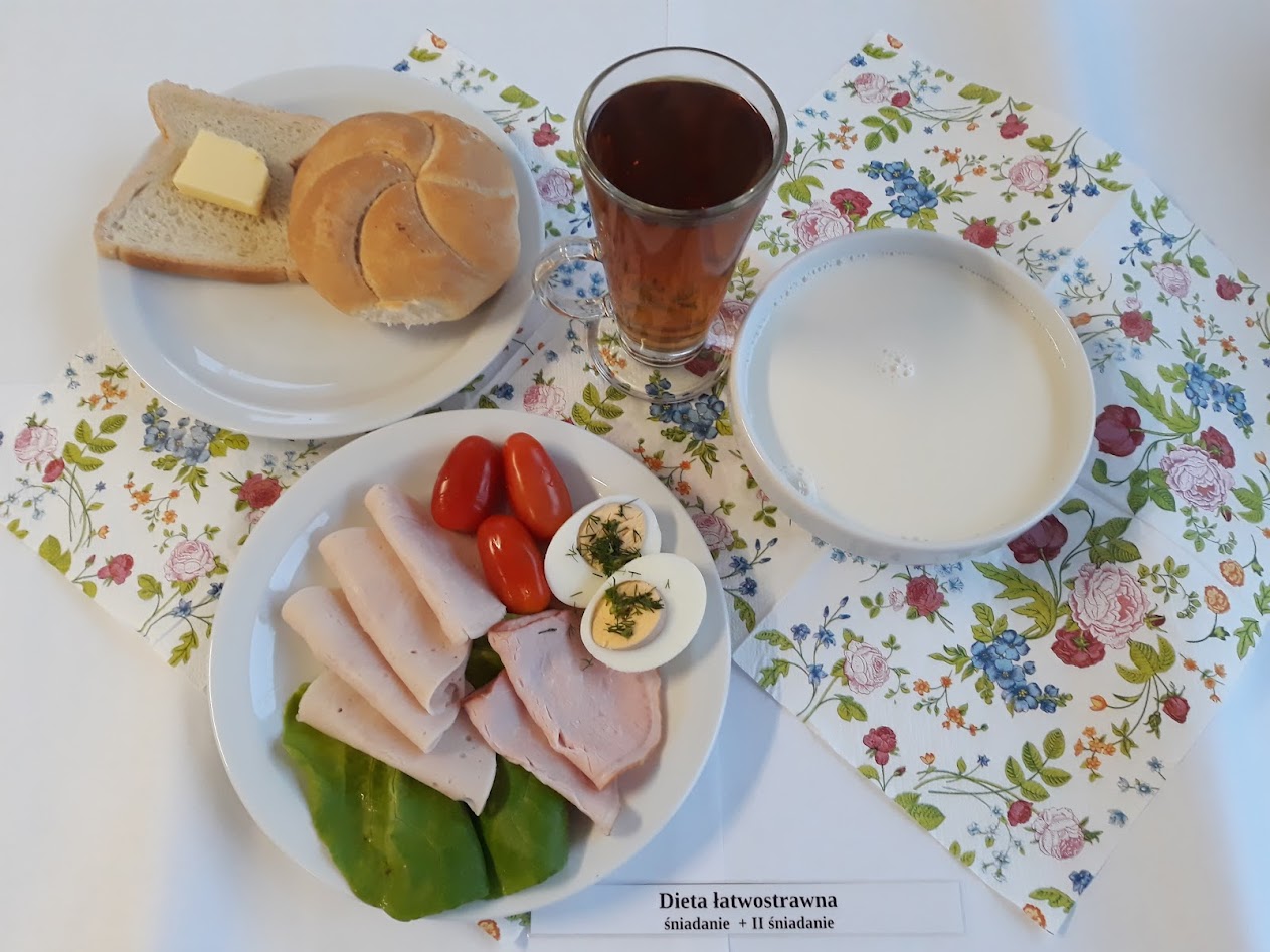 Śniadanie dieta łatwostrawna