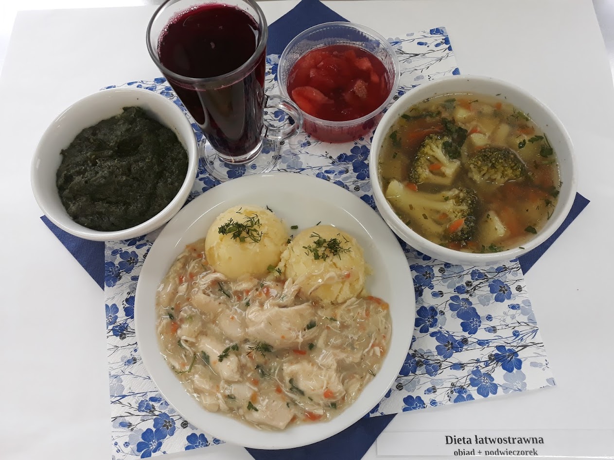 Obiad dieta łatwostrawna