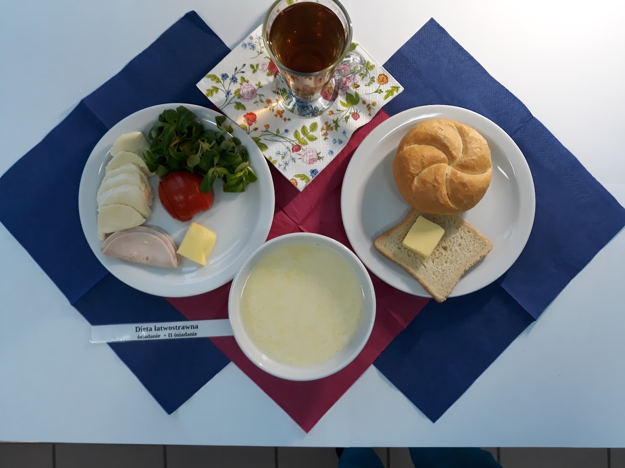 Śniadanie dieta łatwostrawna