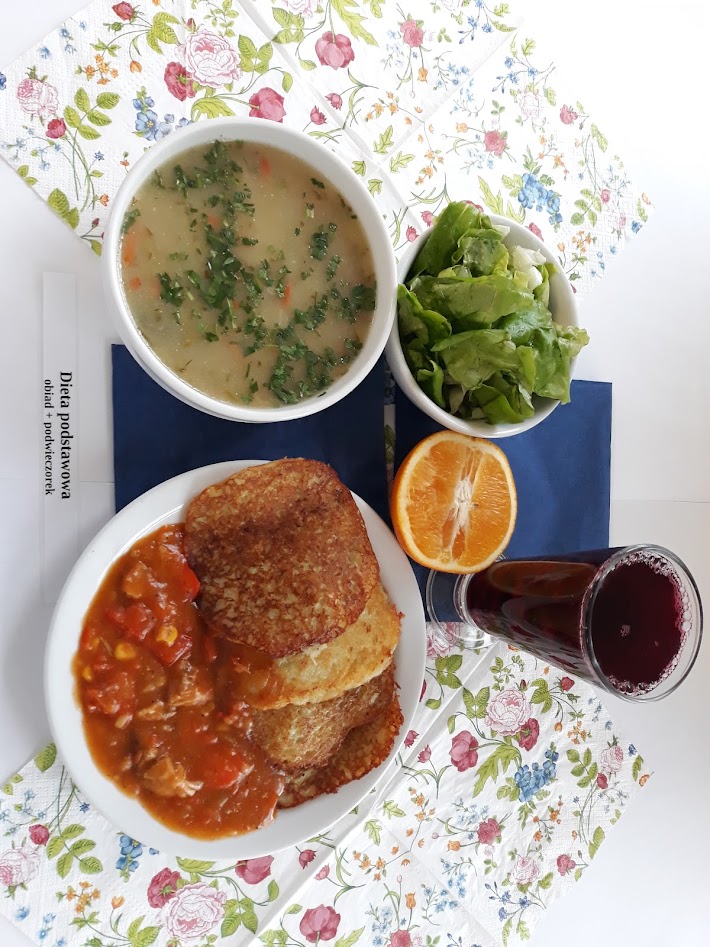 Obiad dieta podstawowa