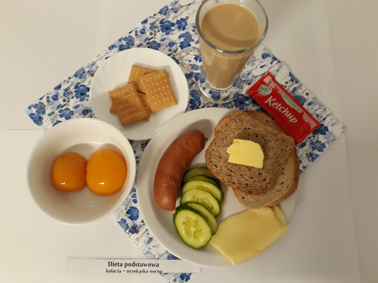 Kolacja + przekąska dieta podstawowa