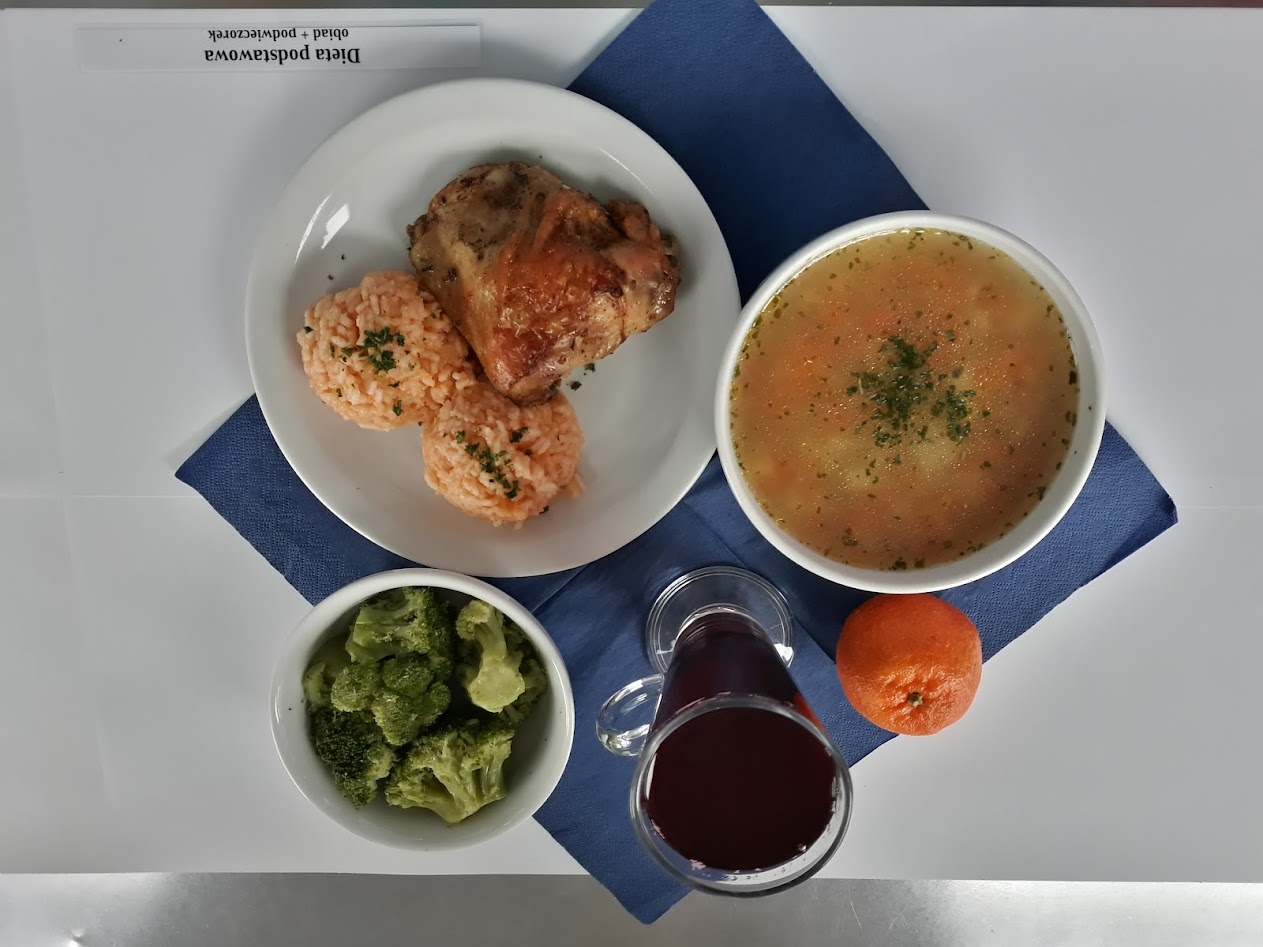 Obiad dieta podstawowa