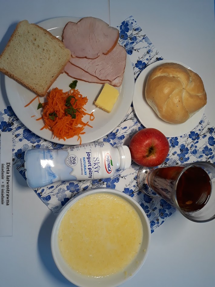 Śniadanie dieta łatwostrawna