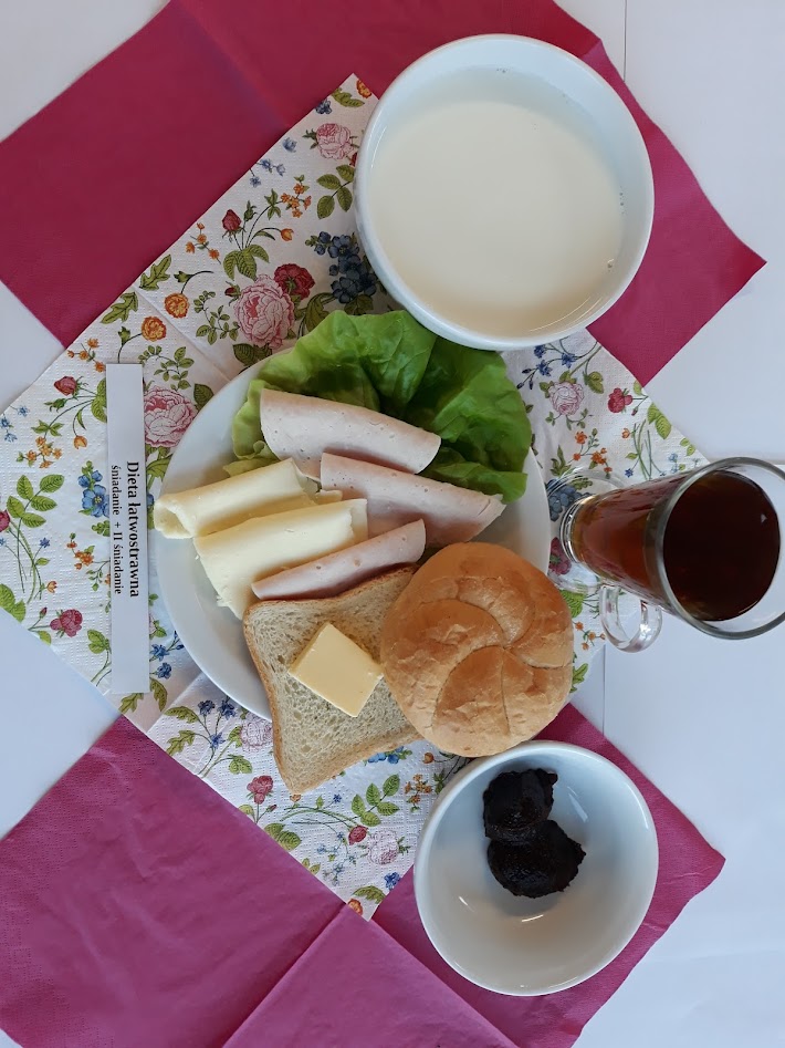 Śniadanie dieta łatwostrawna