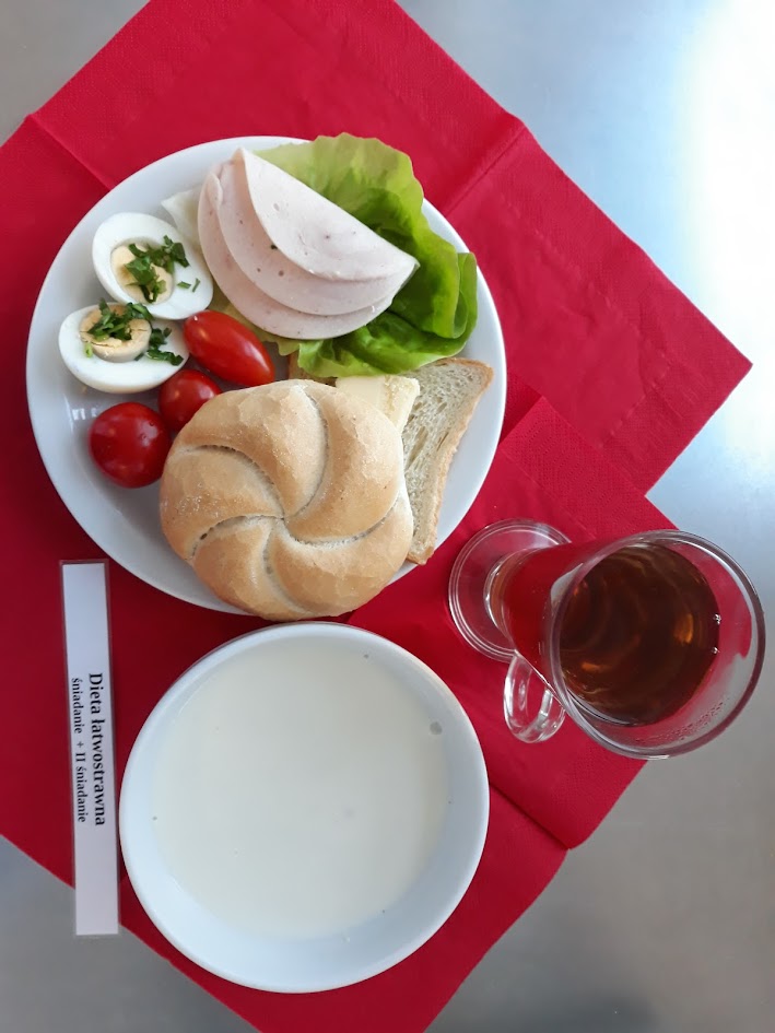 Śniadanie dieta łatwostrawna