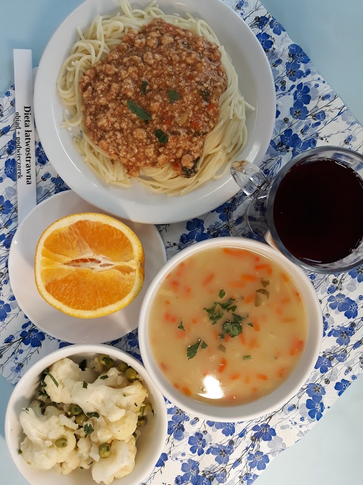 Obiad dieta łatwostrawna