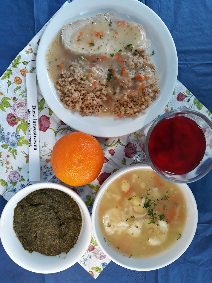 Obiad dieta łatwostrawna