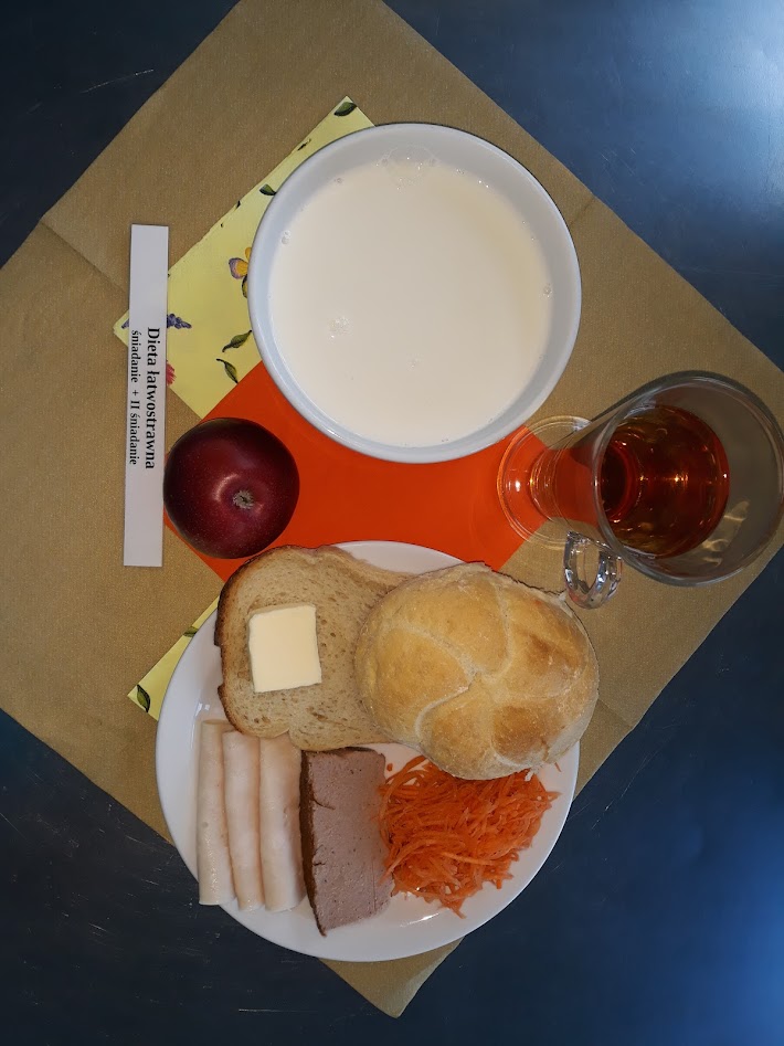 Śniadanie dieta łatwostrawna