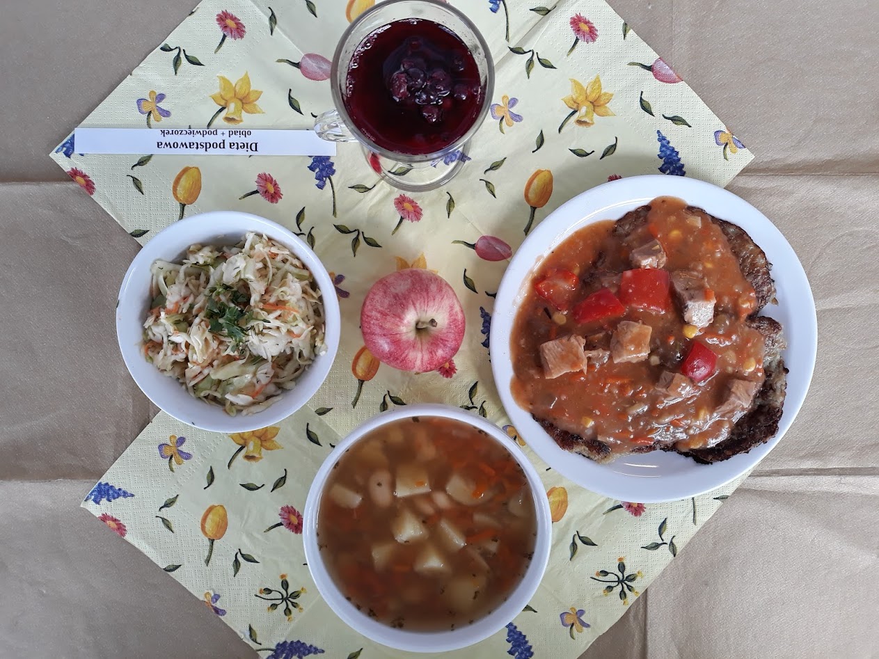 Obiad dieta podstawowa