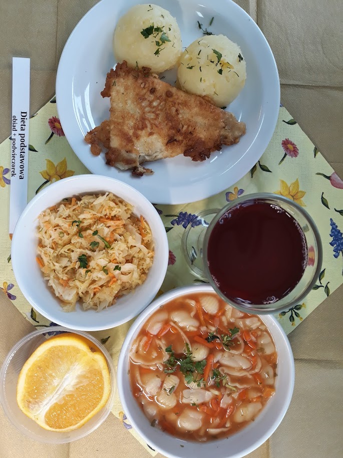 Obiad dieta podstawowa