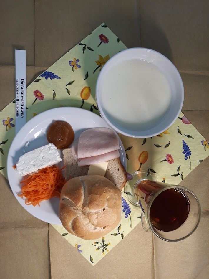 Śniadanie dieta łatwostrawna