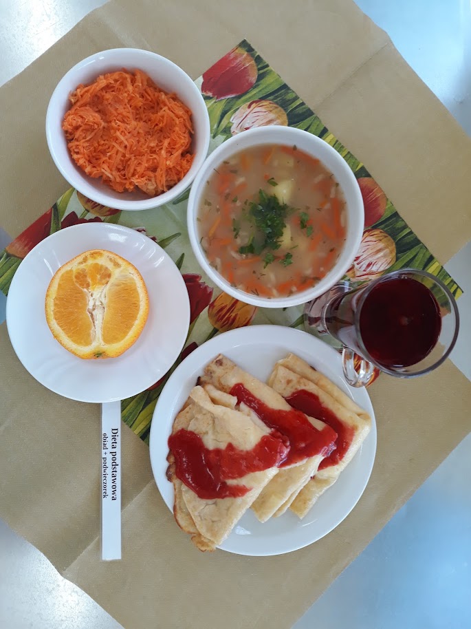 Obiad dieta podstawowa