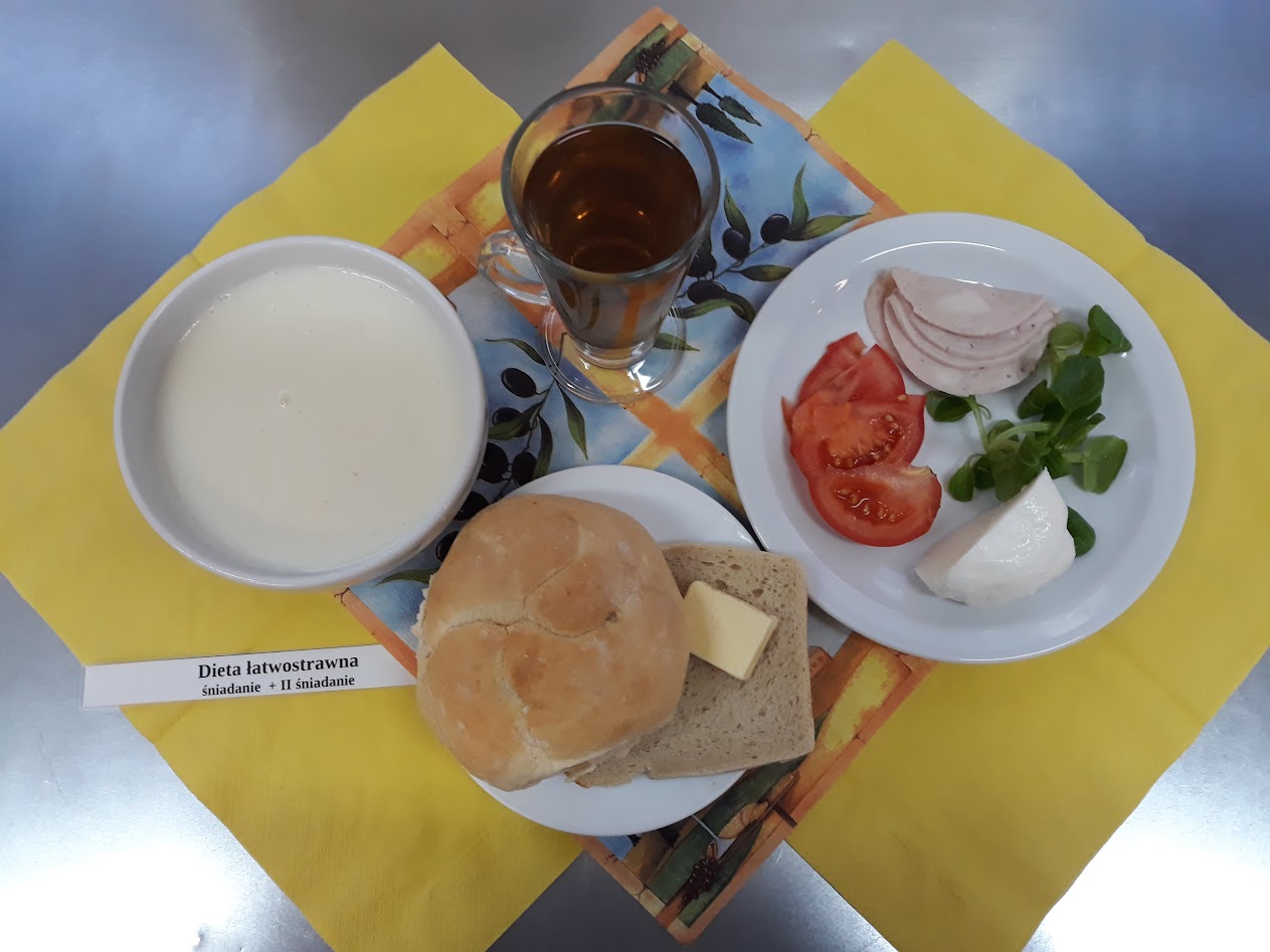 Śniadanie dieta łatwostrawna