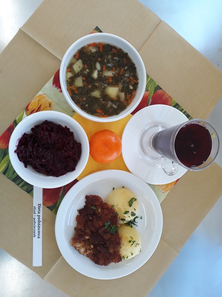 Obiad dieta podstawowa