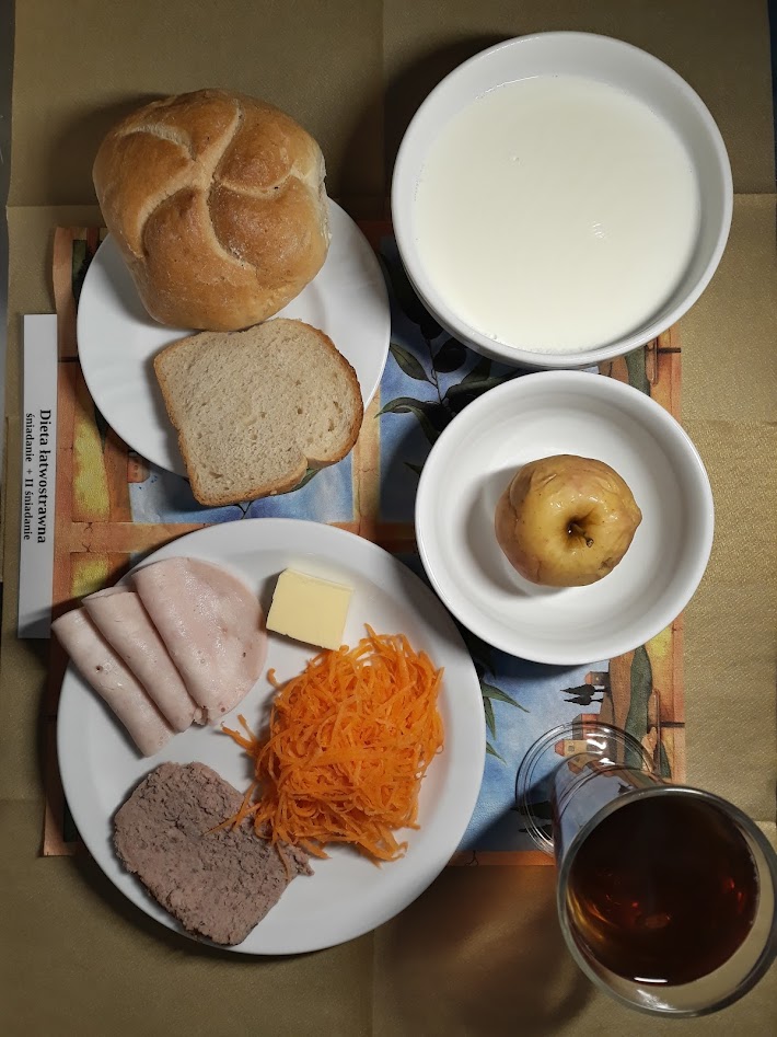 Śniadanie dieta łatwostrawna