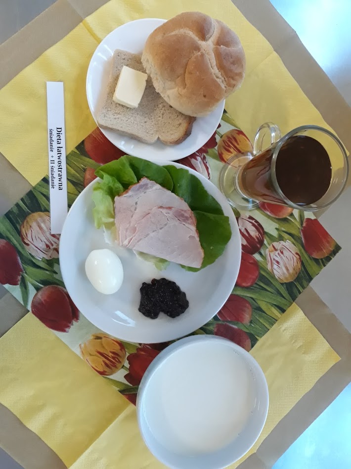 Śniadanie dieta łatwostrawna