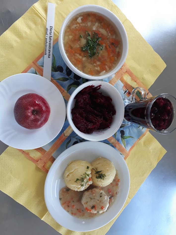 Obiad dieta łatwostrawna 