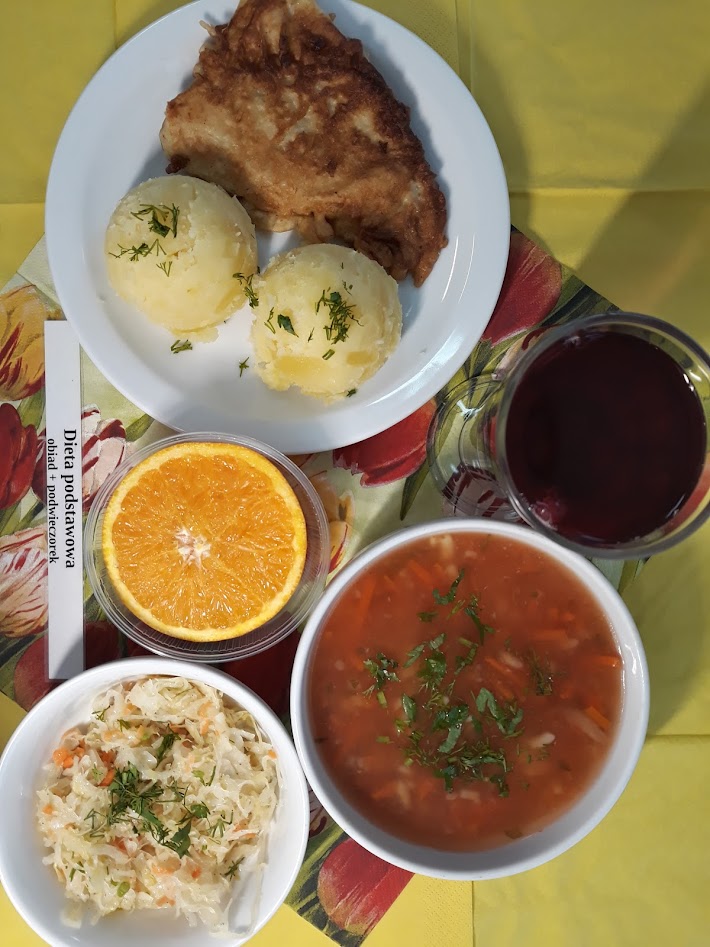Obiad dieta podstawowa