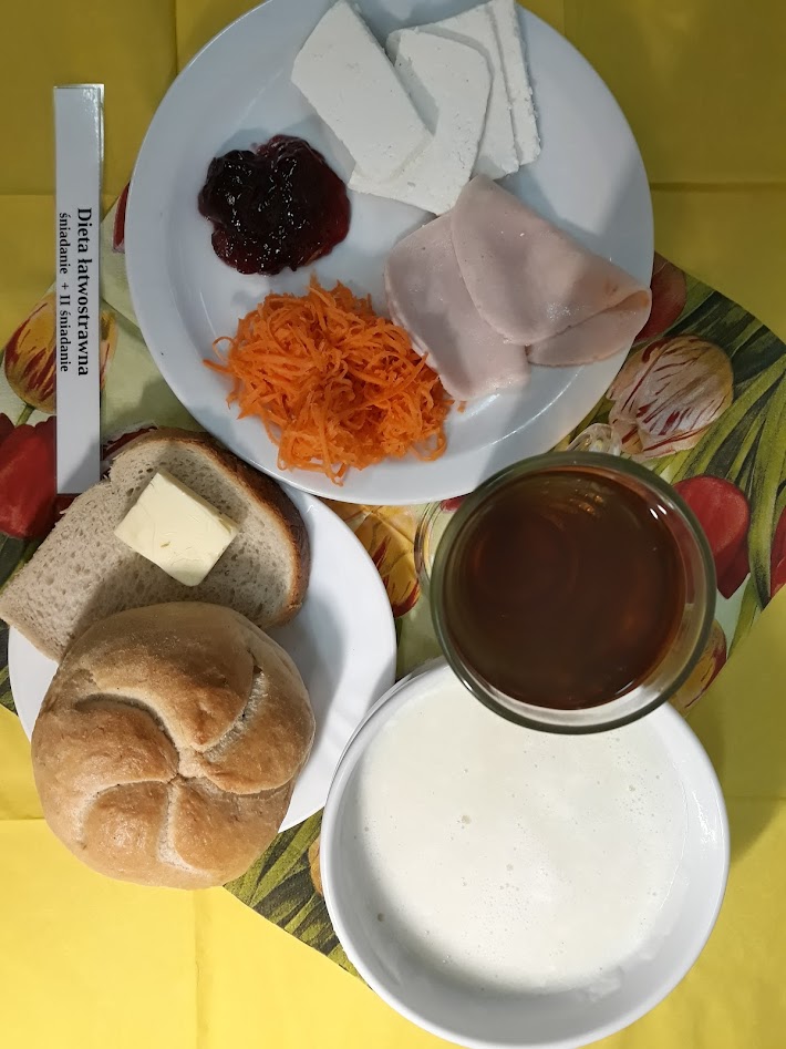 Śniadanie dieta łatwostrawna