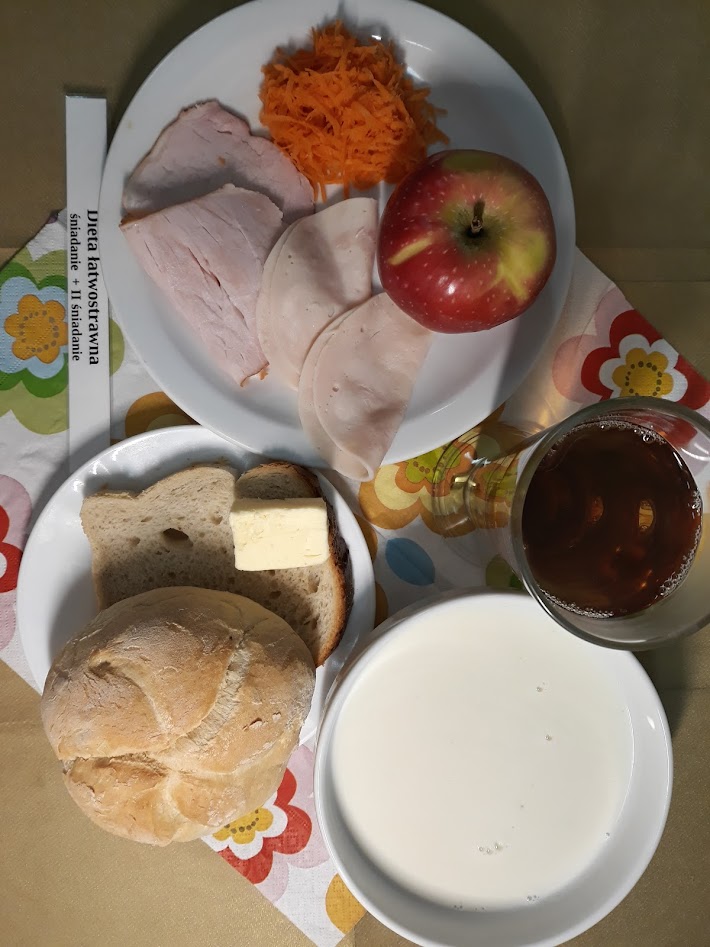 Śniadanie dieta łatwostrawna