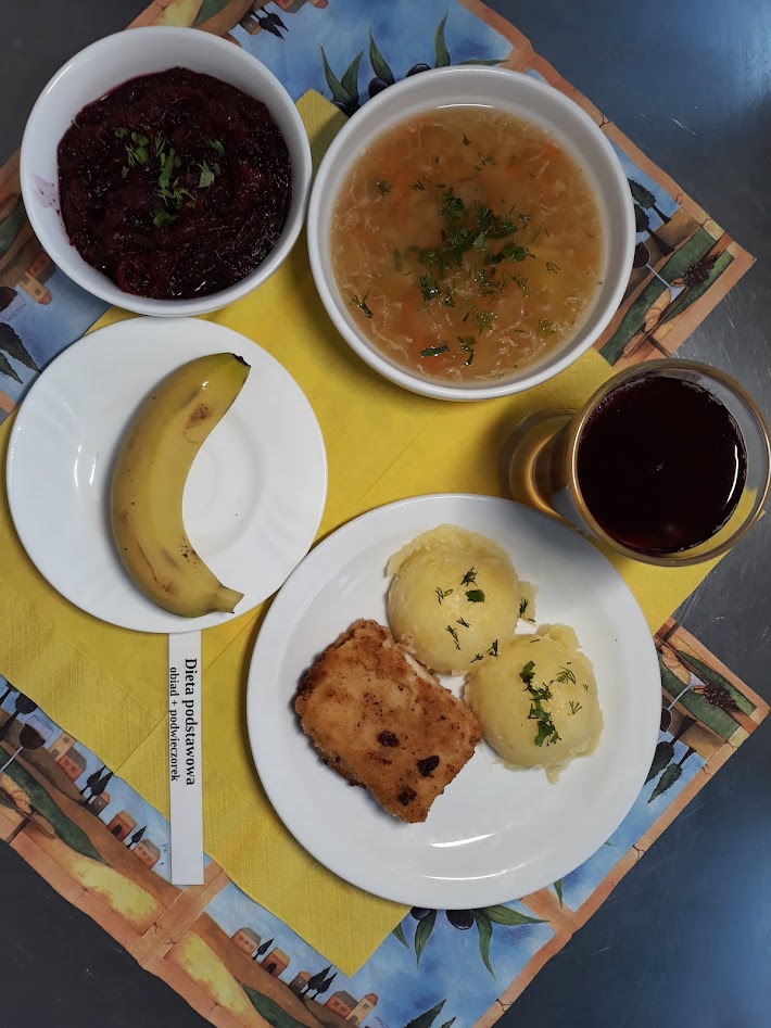 Obiad dieta podstawowa