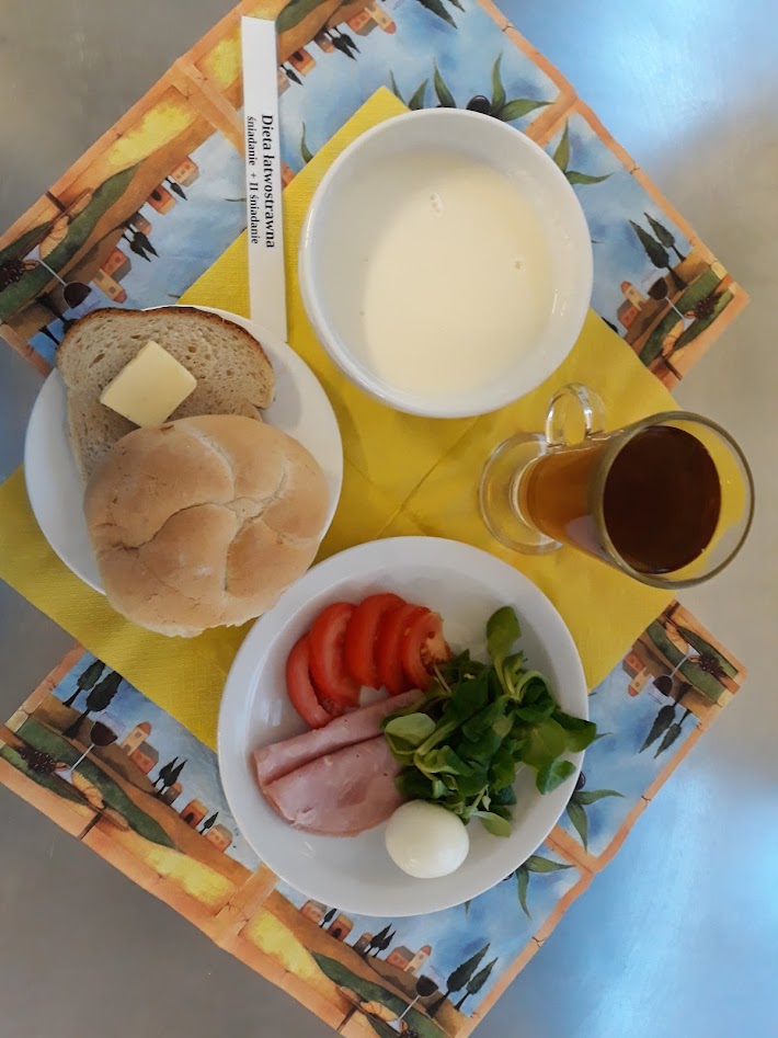 Śniadanie dieta łatwostrawna