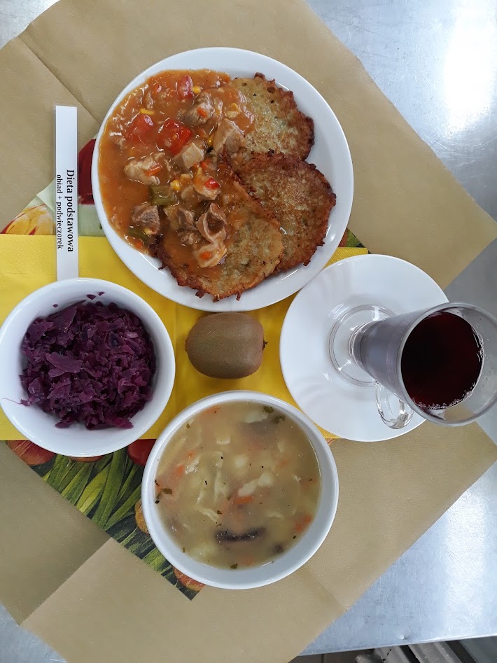 Obiad dieta podstawowa