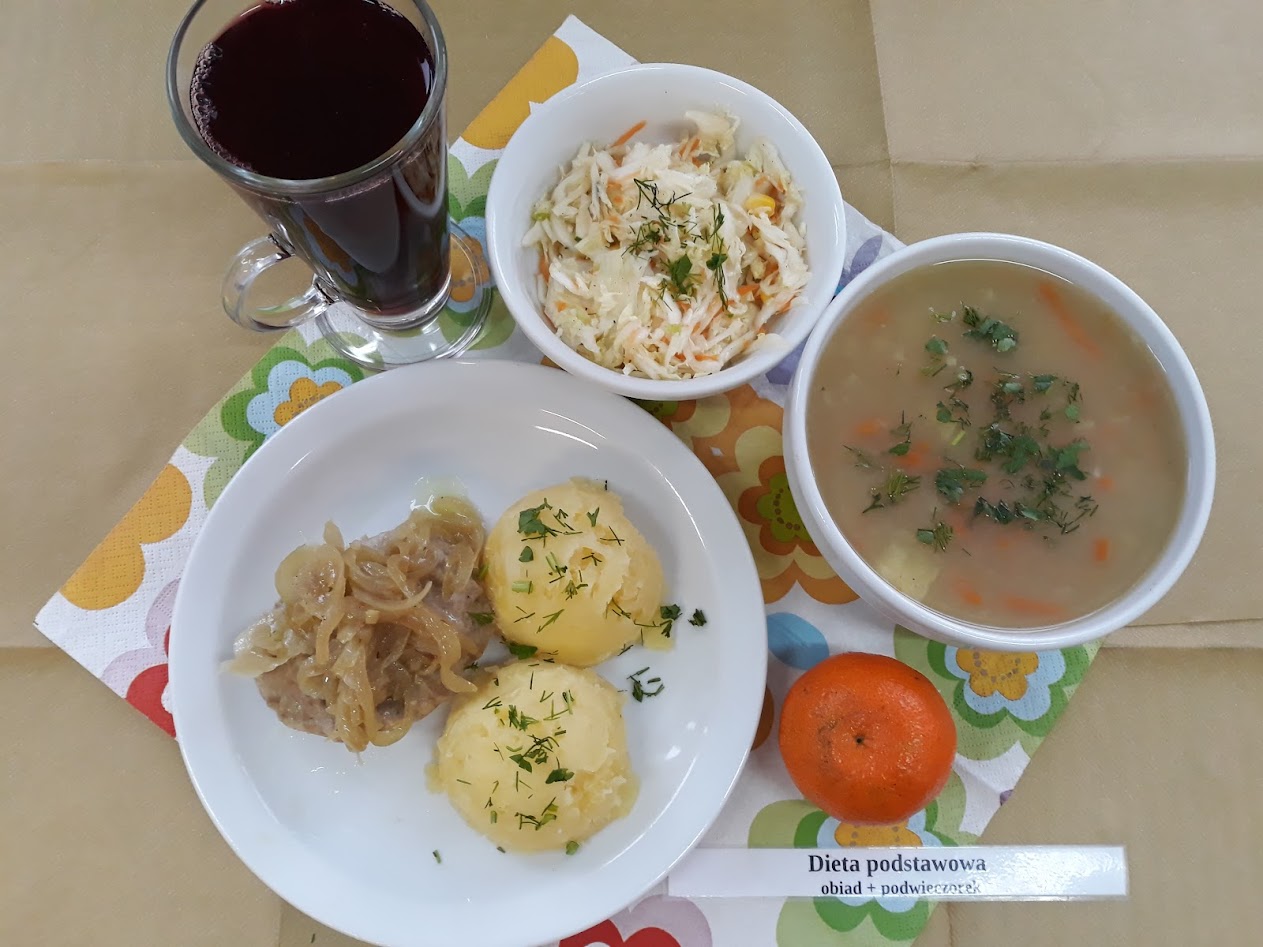 Obiad dieta podstawowa