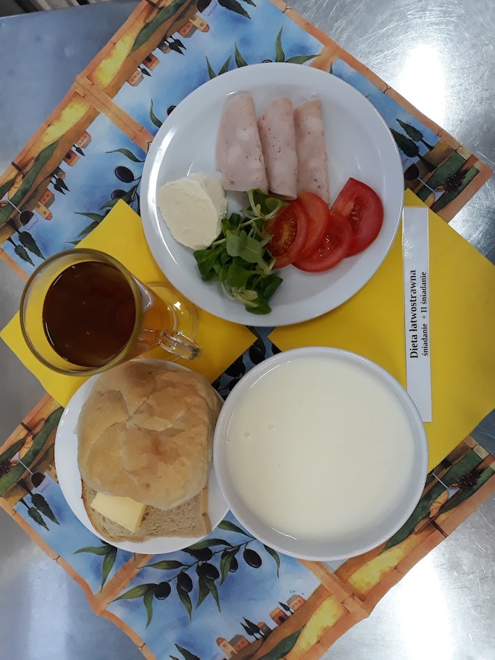 Śniadanie dieta łatwostrawna