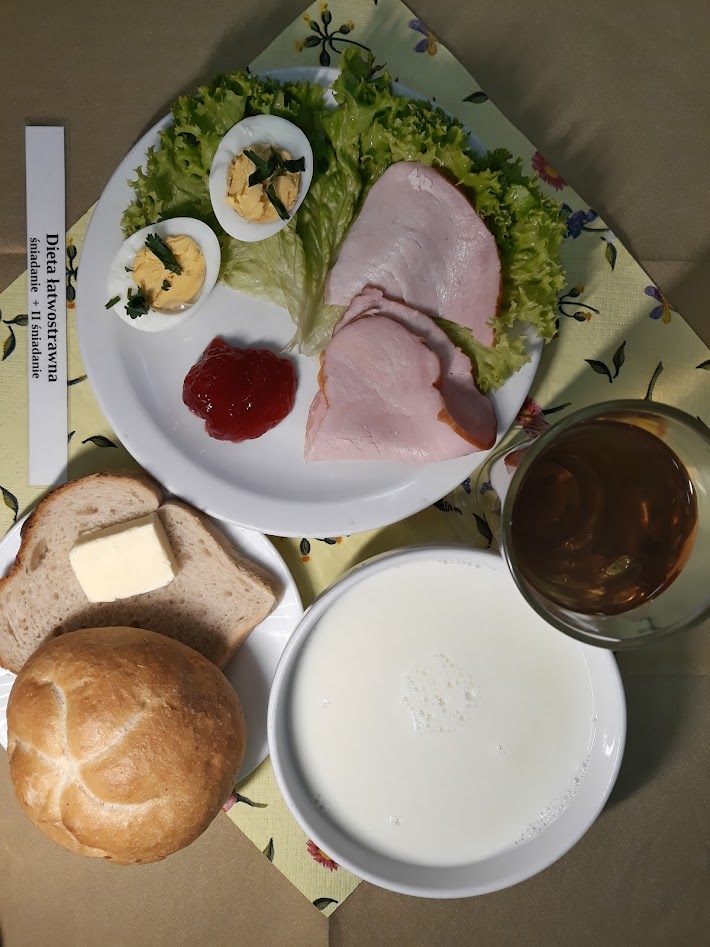 Śniadanie dieta łatwostrawna