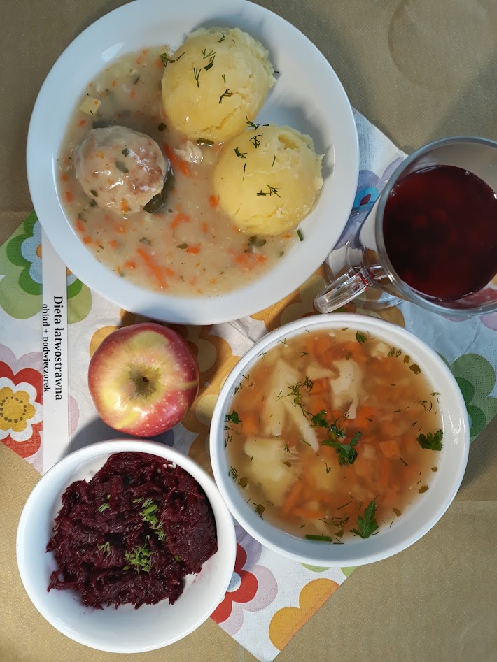 Obiad dieta łatwostrawna 