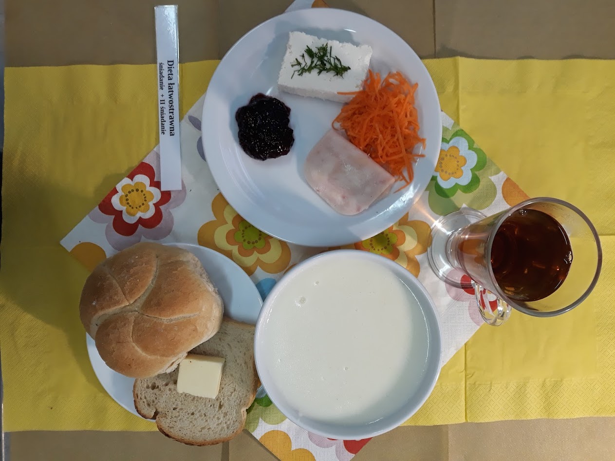 Śniadanie dieta łatwostrawna