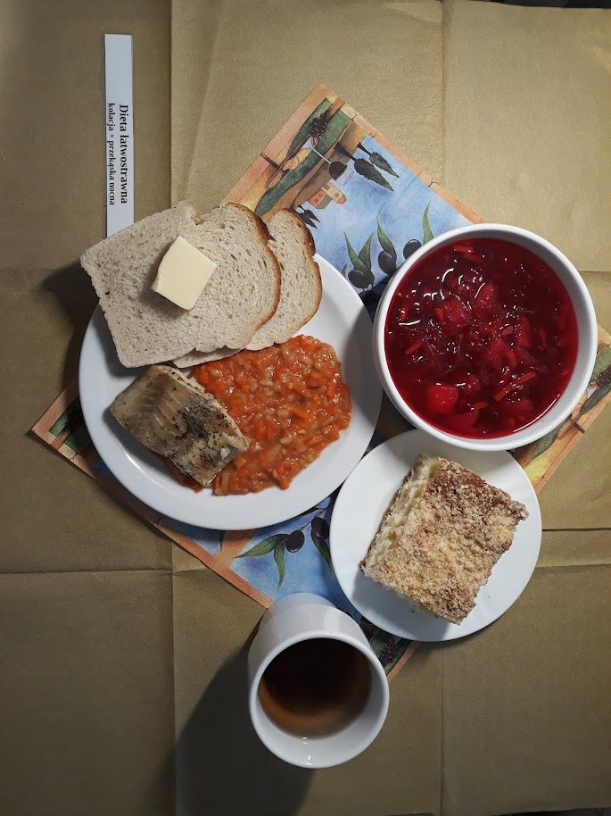 Kolacja dieta łatwostrawna