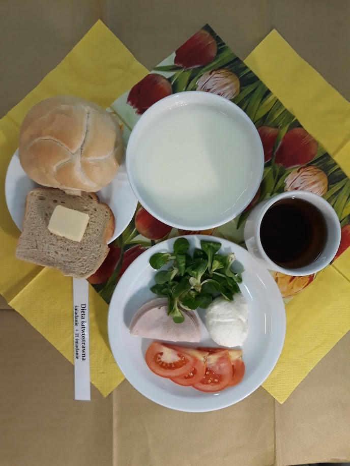 Śniadanie dieta łatwostrawna