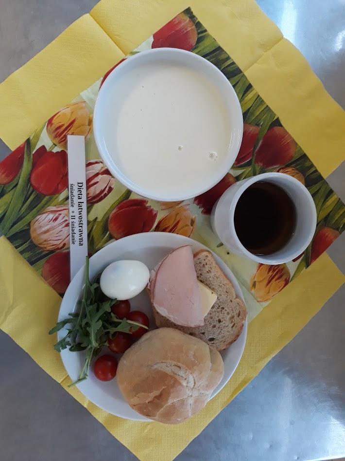 Śniadanie dieta łatwostrawna