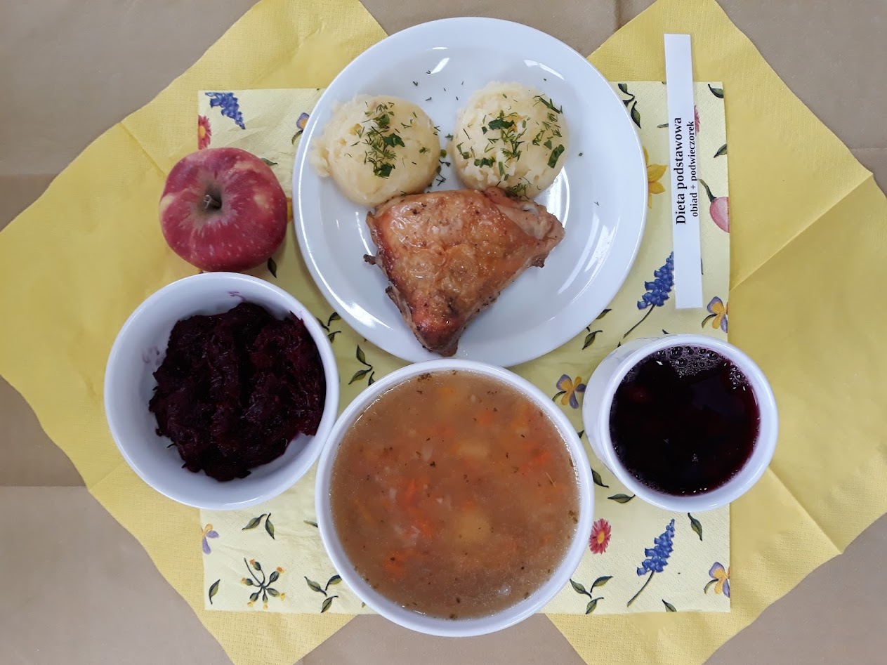 Obiad dieta podstawowa