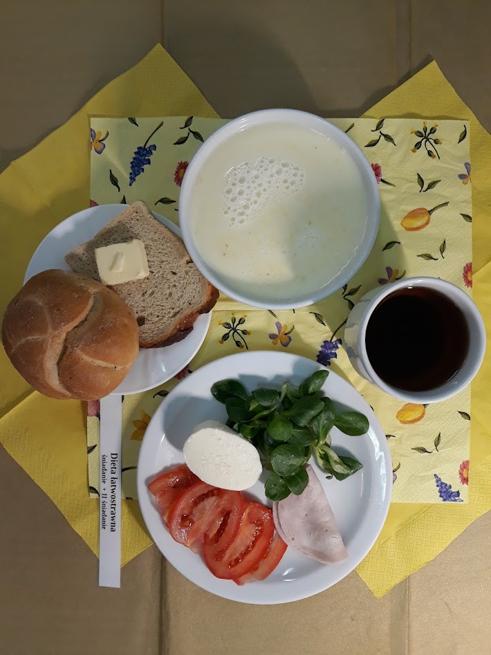 Śniadanie dieta łatwostrawna