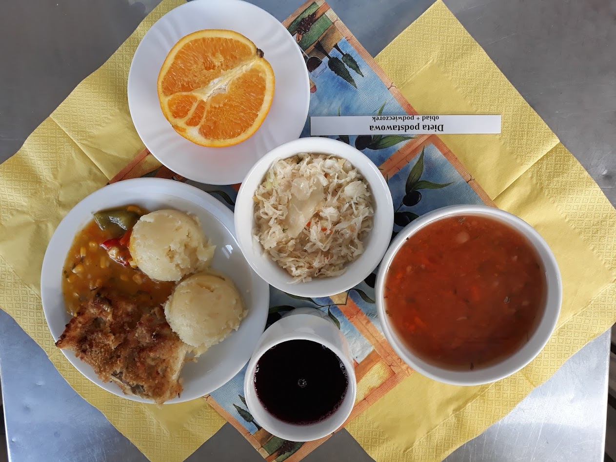 Obiad dieta podstawowa
