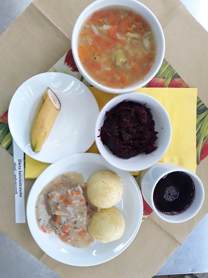 Obiad dieta łatwostrawna 