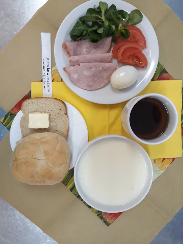 Śniadanie dieta łatwostrawna